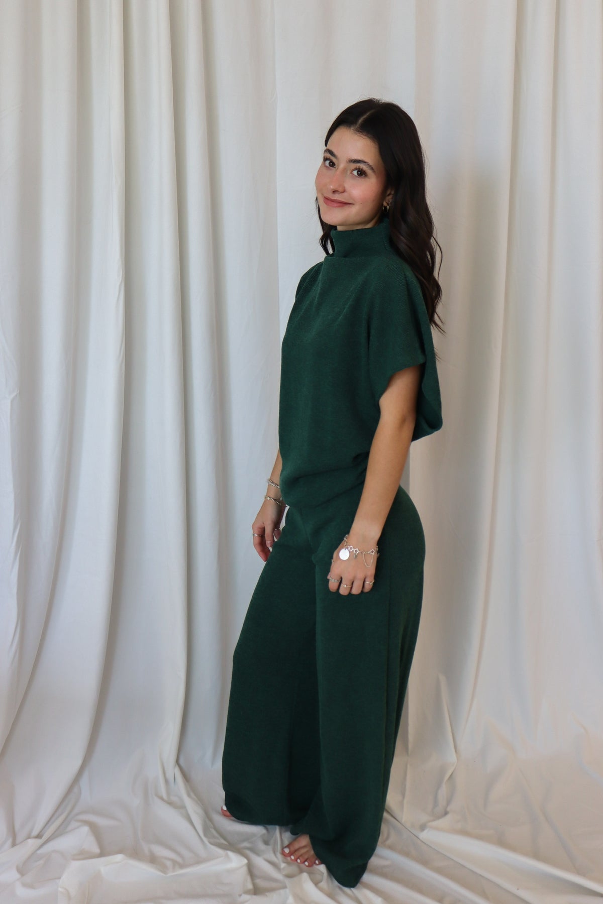 DOLMAN TOP AND PANT SET