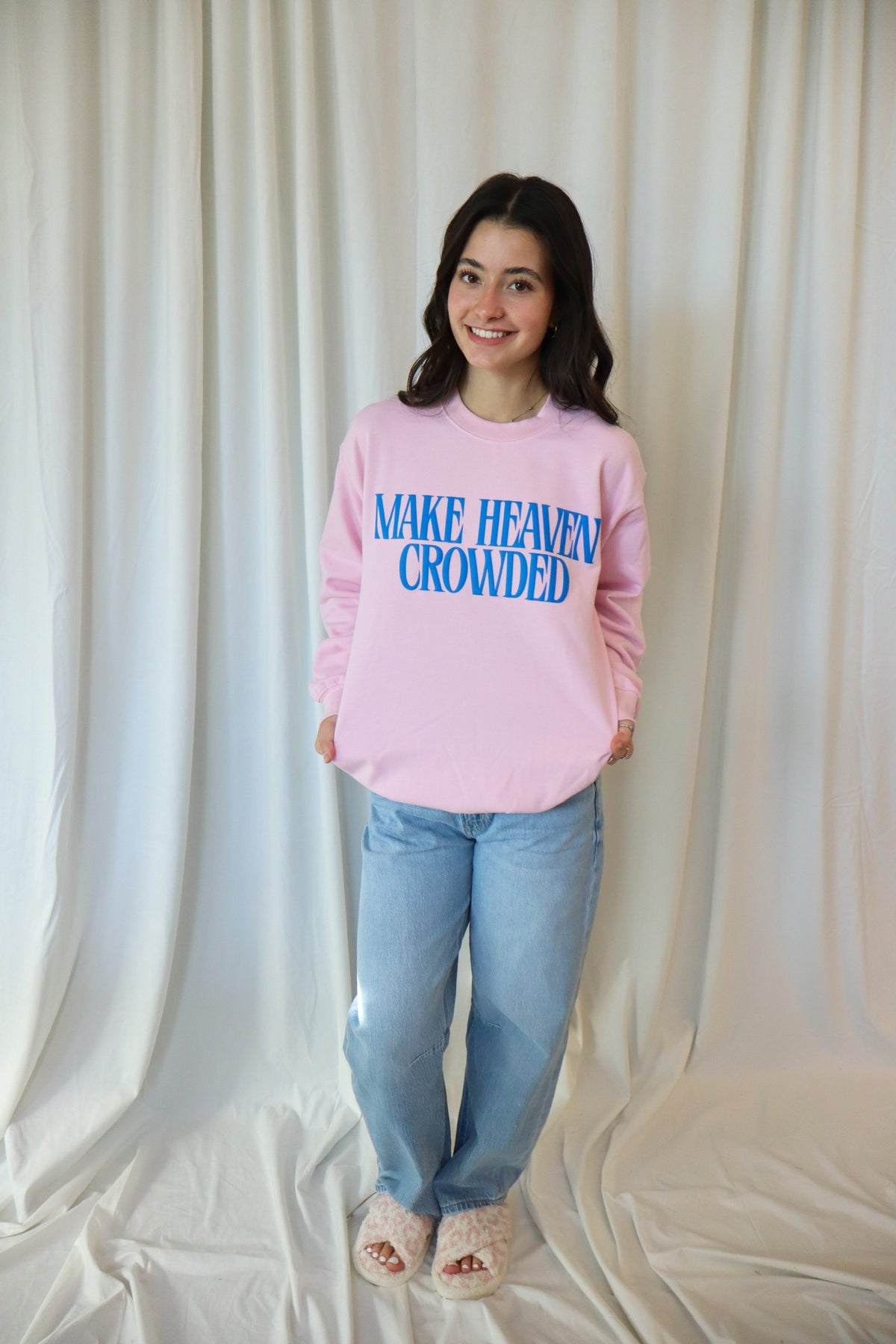 Make Heaven Crowded PUFF MIDWEIGHT Sweatshirt