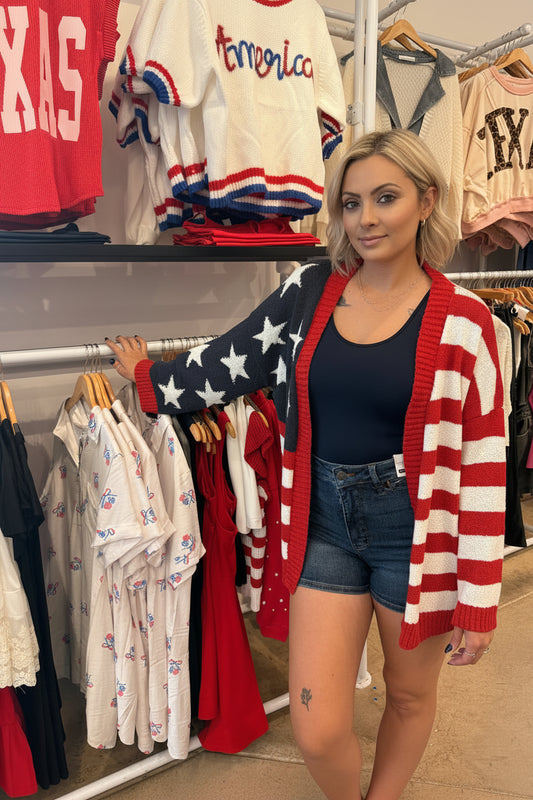 Stars & Stripes USA Cardigan