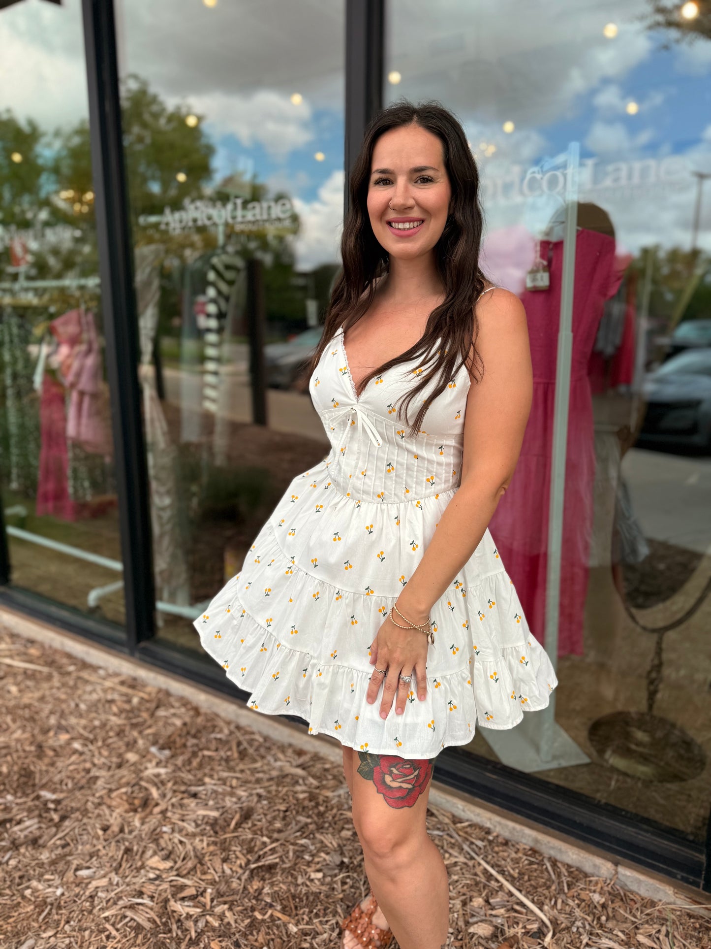 Cherry Mini Dress