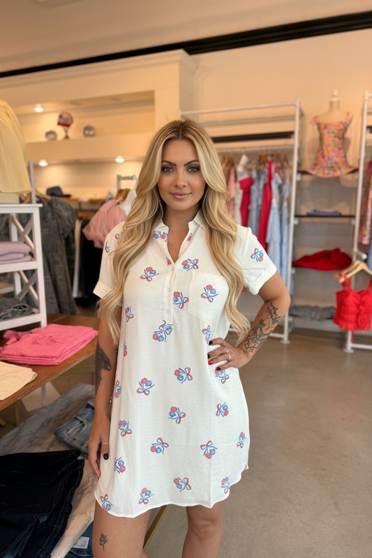 Cherry Americana dress