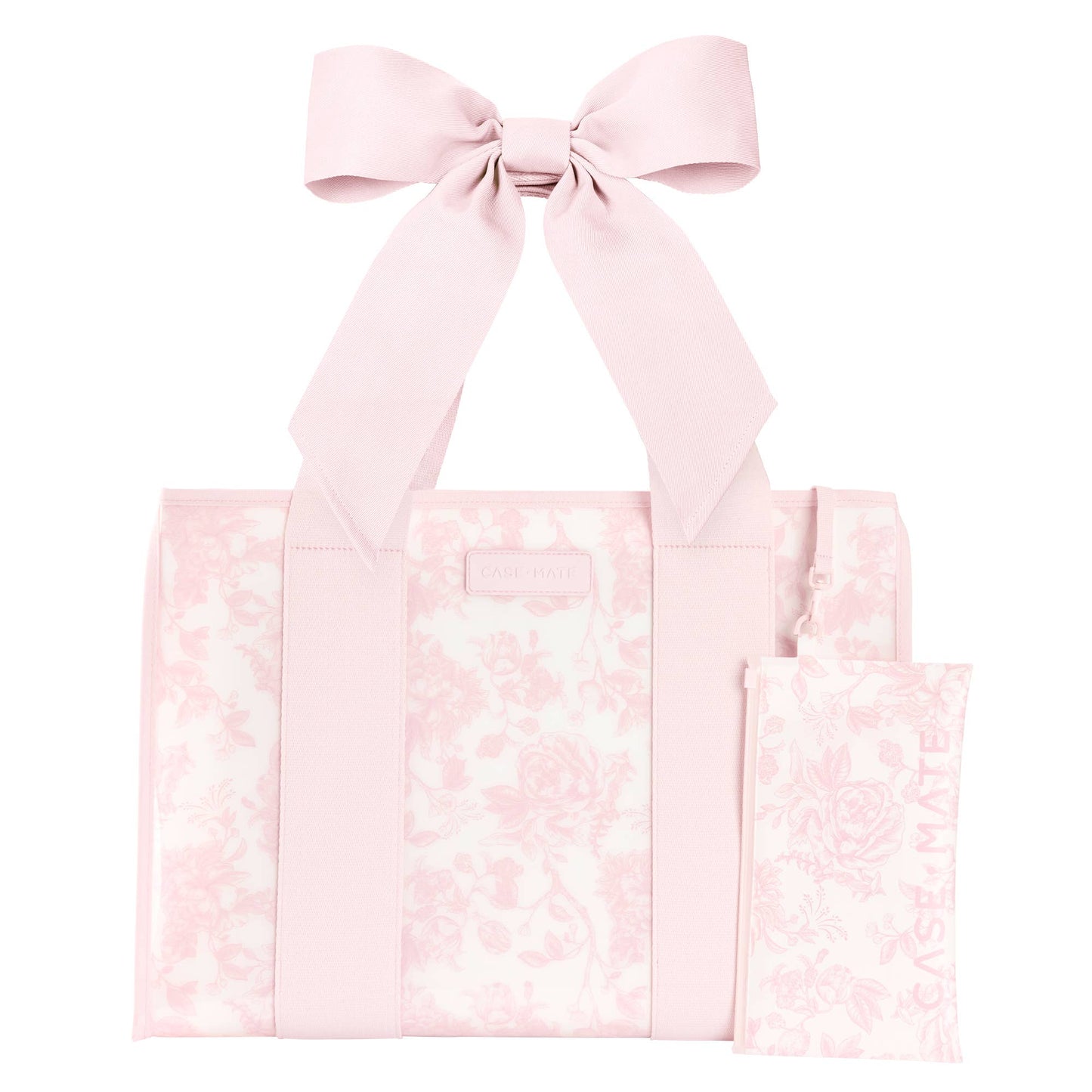 Case-Mate Afternoon Rosé Bow Jelly Tote Bag