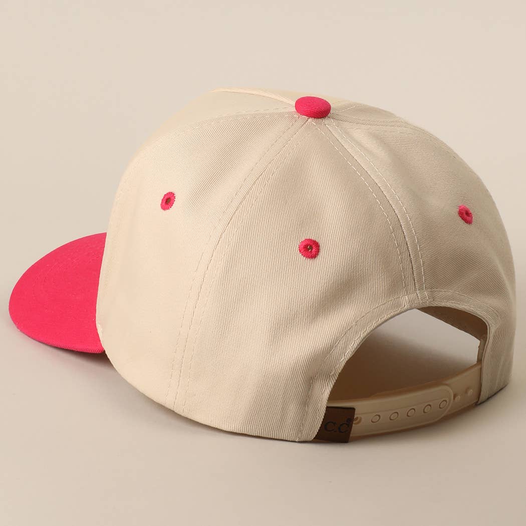 GO ASK YOUR DAD Embroidery Two-Tone Trucker Hat