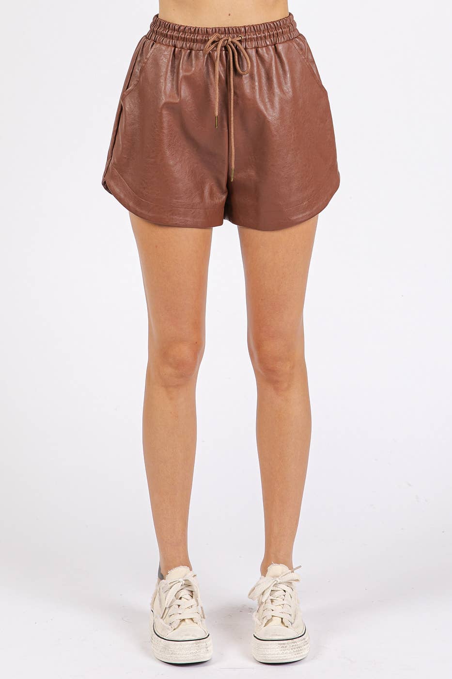 LEATHER SHORTS