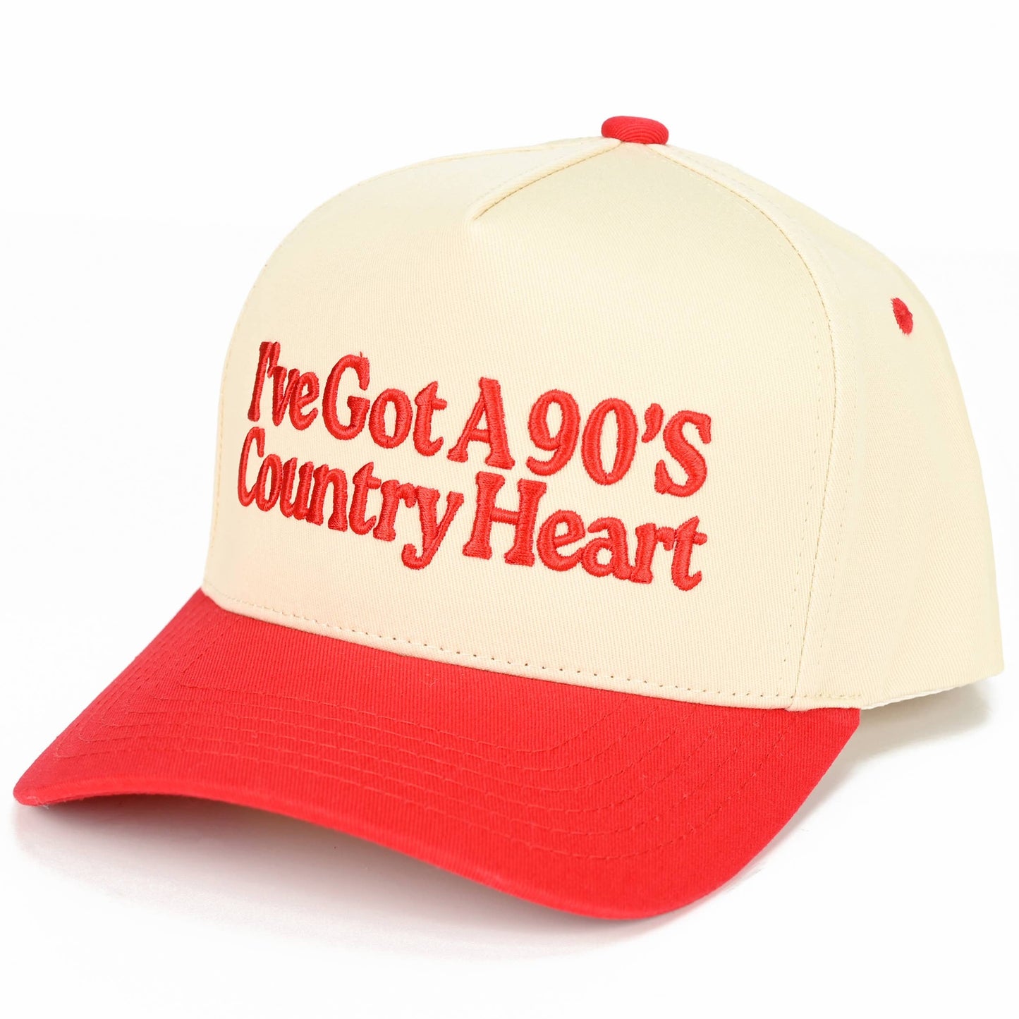 I'VE GOT A 90'S COUNTRY HEART Two Tone Trucker Hat