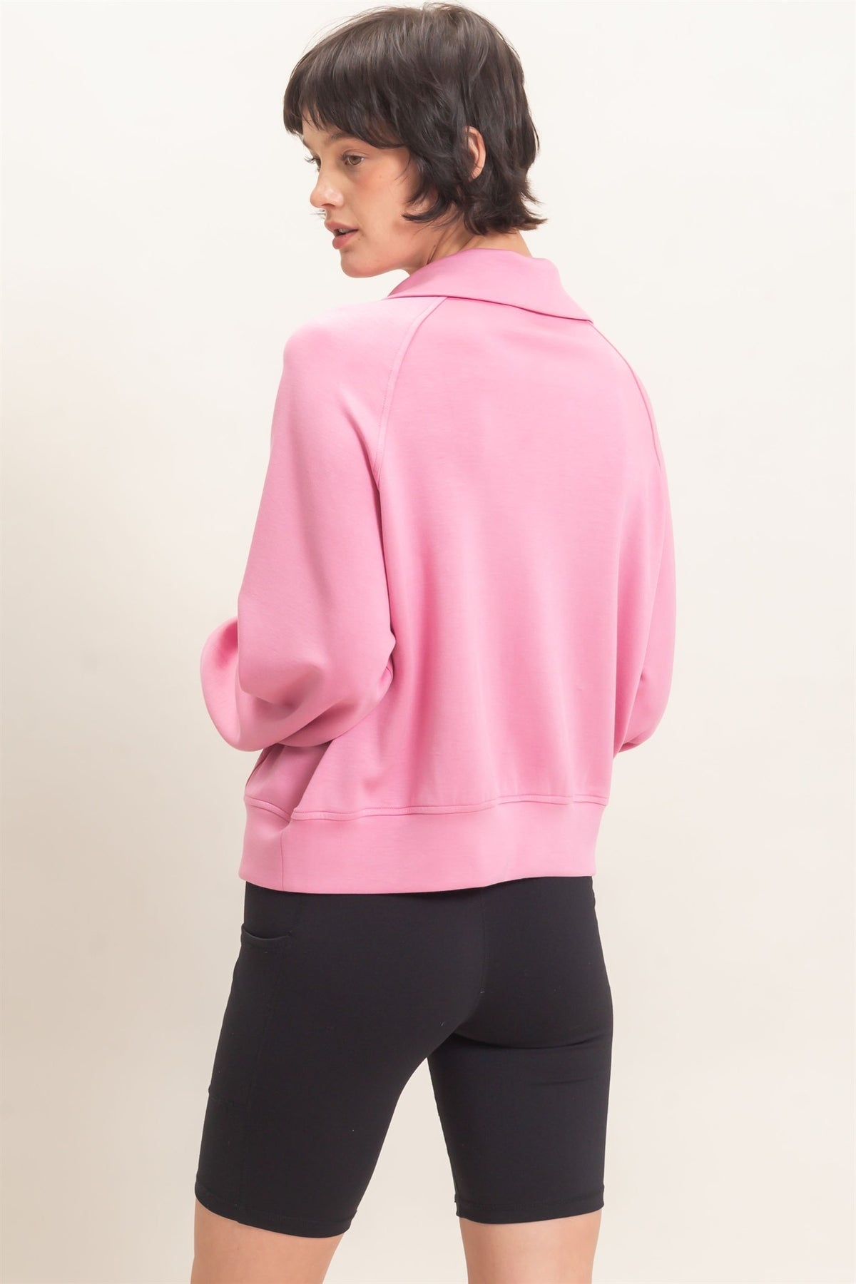 HALF ZIP PULLOVER
